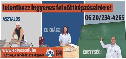 Ingyenes felnőttképzések iskolánkban.
